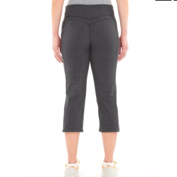 Nike Dri-Fit Heather Gray Capri Pants Sz Small - Picture 2 of 12